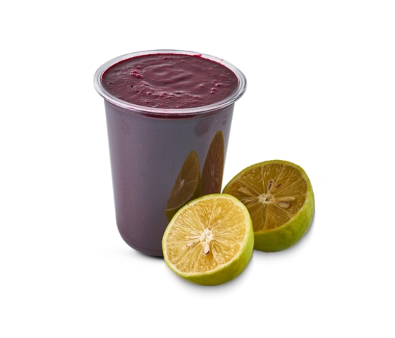 خلطة التوت الشامي مع اليمون